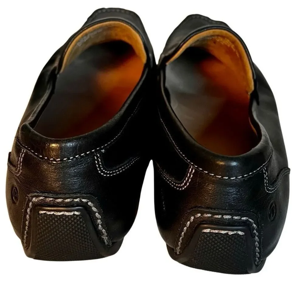 Rockport By Adidas Black Classic Leather Driving Loafers Size 12